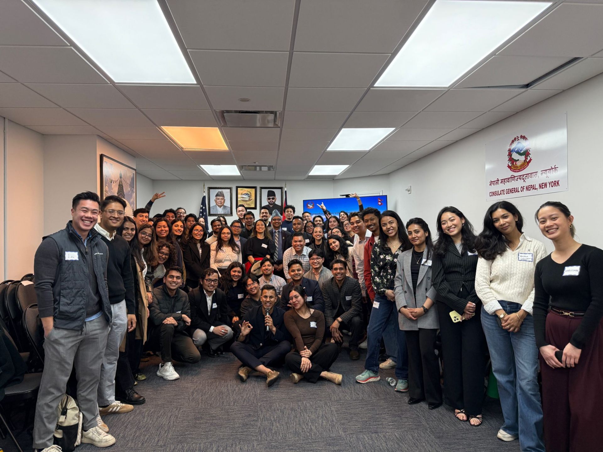 NLN community gathering at Consulate General of Nepal, New York